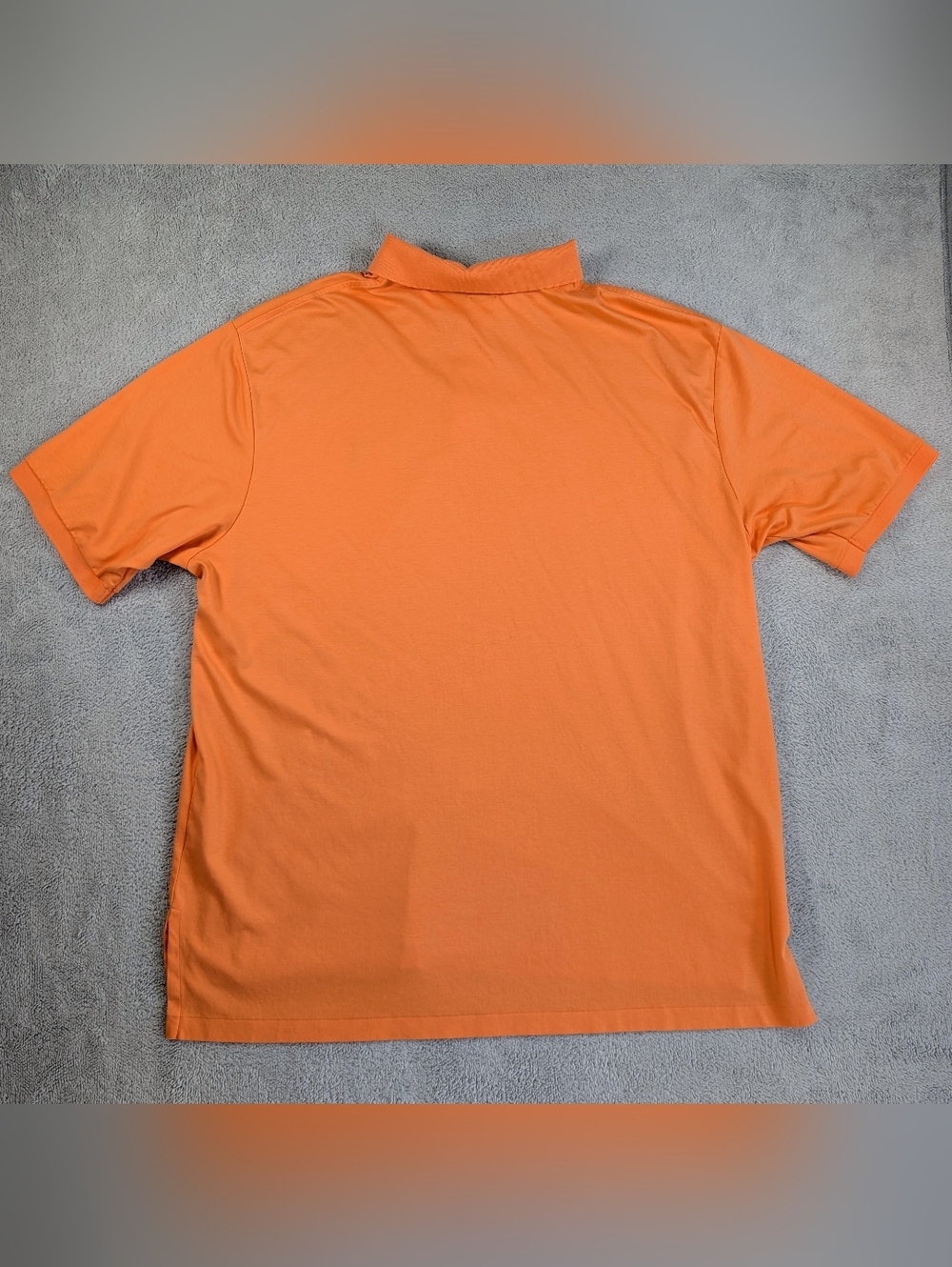 Polo Ralph Lauren Pima Soft Touch Polo 3XLT Orange Big Tall Pony - Picture 9 of 9